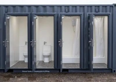 Welfair Units - Shower blocks - Containers Conversion