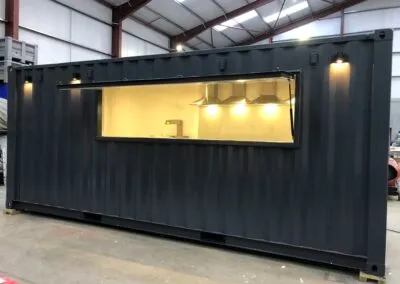 Cambs Containers - Catering unit - Container Conversion (1)