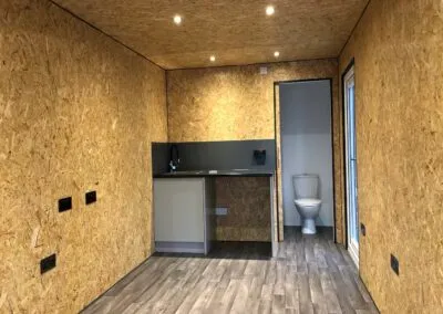 Shipping Container Office Conversion