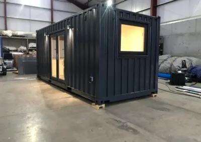 Shipping Container Office Conversion
