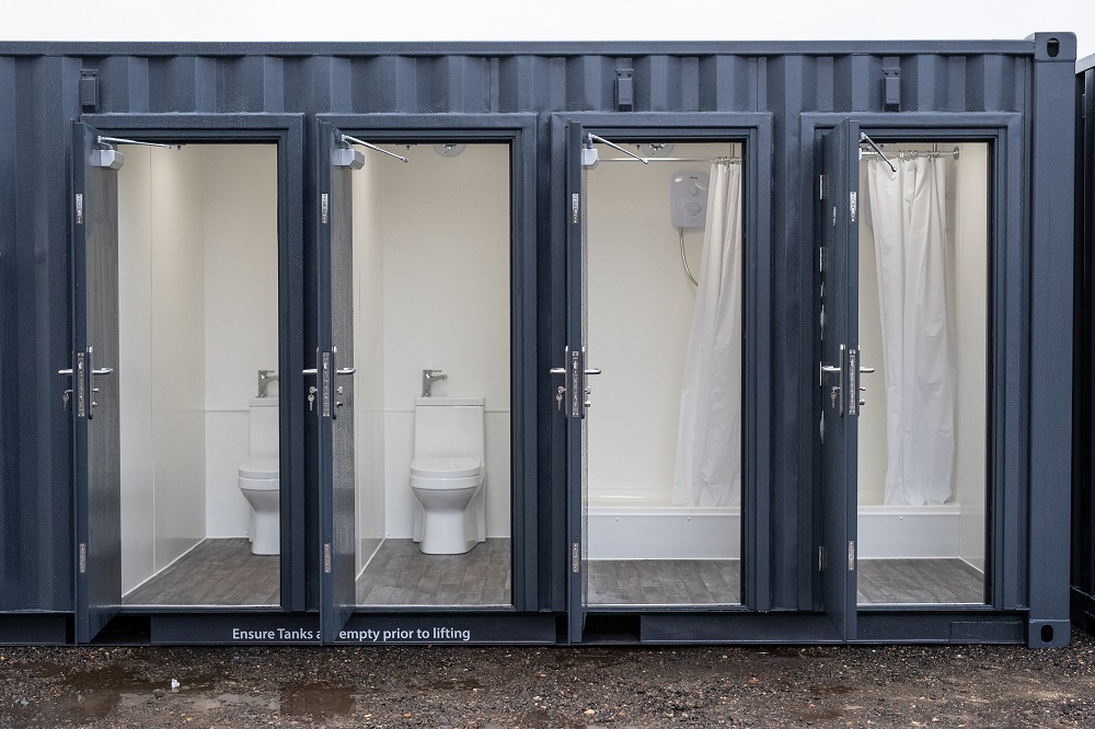 Welfair Units - Shower blocks - Containers Conversion