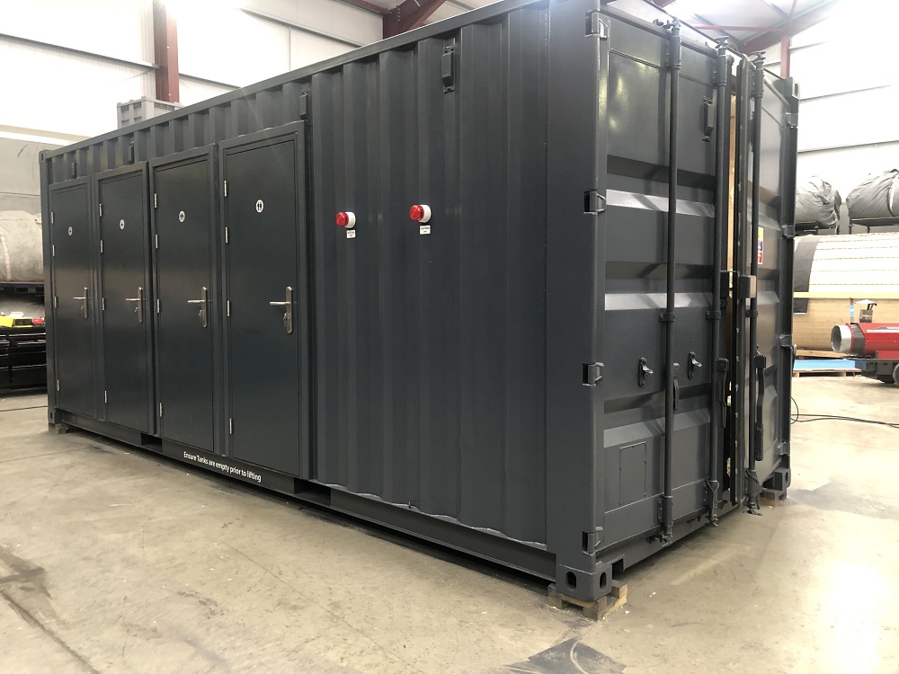 Welfair Units - Shower blocks - Containers Conversion